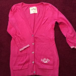 Hollister cardigan. 3/4 sleeves.